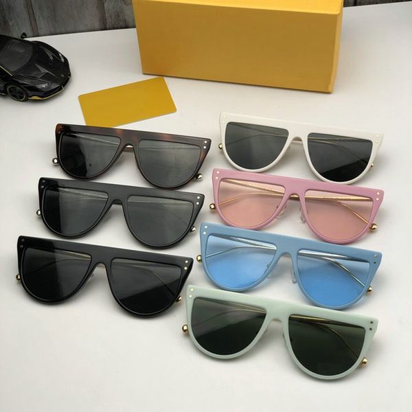 

new brand designer fashion men and women sunglasses uv protection outdoor sport european and american 6-color sunglasses, White;black