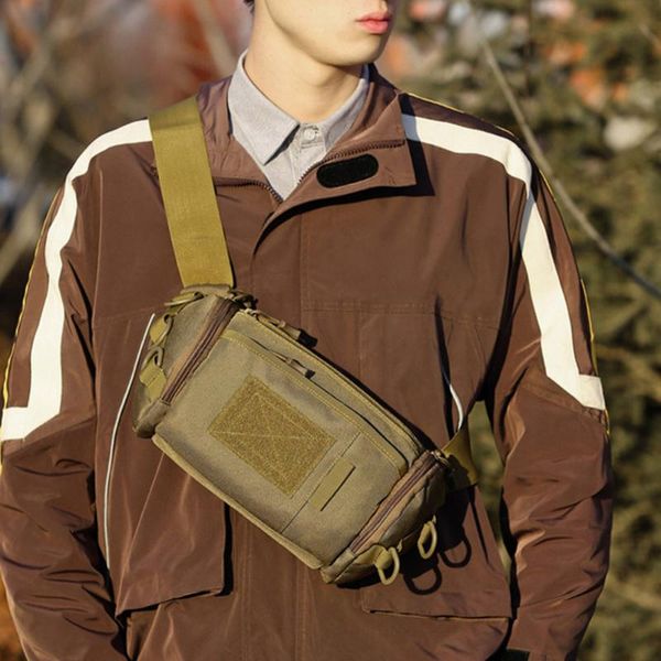 

outdoor sports hunting waist bag tactical waist bags durable waterproof pack hiking climbing shoulder sack x10a