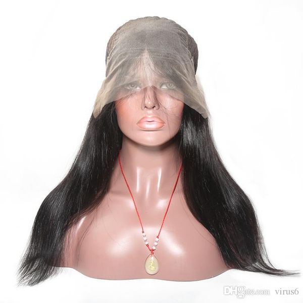 

24inch wholesale 13x6 brazilian lace front wig, brazilian human hair lace front wig,mink brazilian hair wig for black women