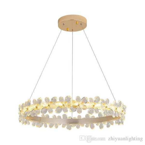 

Modern circular ring led chandelier lighting butterfly led pendant light for living room dining room bedroom