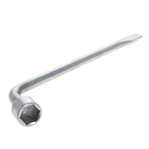 

utoolmart 1/2/3pcs l type lug wrench 17/19/21/22/23/24mm 45# steel socket wrench socket spanner car vehicle metal repair tool