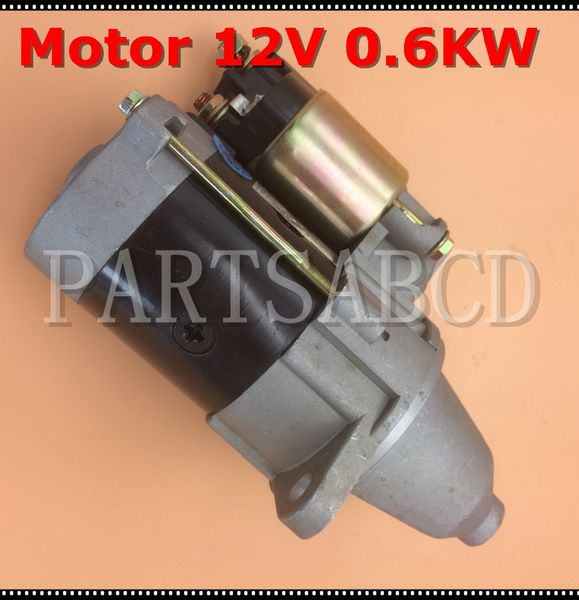 

12v 0.6kw car starter motor assy 500cc 600cc 800cc 1000cc atv buggy utv