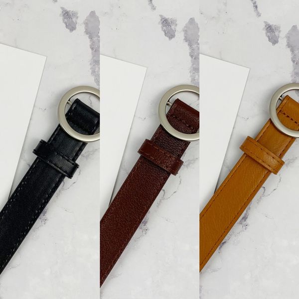 

women's cool all-match perforated decorative belt belt black ins jeans and jeans wind punching, Black;brown