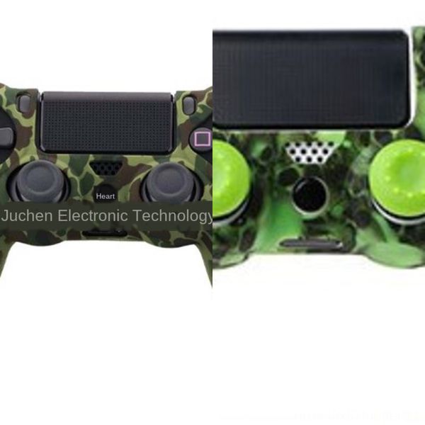 

uc0sy silicone gamepad cover ps4 withjoystick cap for case controller