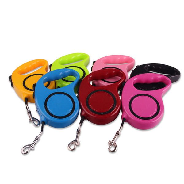 

3m 5m nylon dog leashes automatic retractable extending walking dog lead leash for small medium dogs accessories pet products