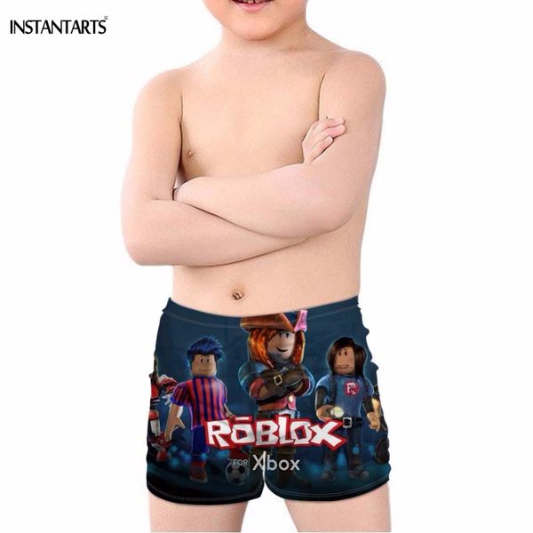 Compre Instantarts 2019 New Boys Swimsuits Hot Game Roblox Print Ropa De Natación Para Niños Bebé Niños Bañarse Troncos De Playa 5 14 Años A 2563 - waist roblox