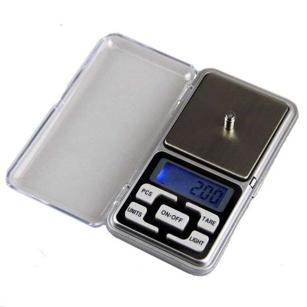 Mini bolso Scale 200g eletrônico 0,01 g jóias com diamantes Escala Escala de Equilíbrio de Display LCD com pacote de varejo LX1266