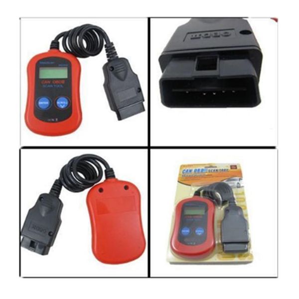 

car fault code reader scanner diagnostic engine red plastic 50(-32 122 f) reset 10.0 15.5 volts detector tool
