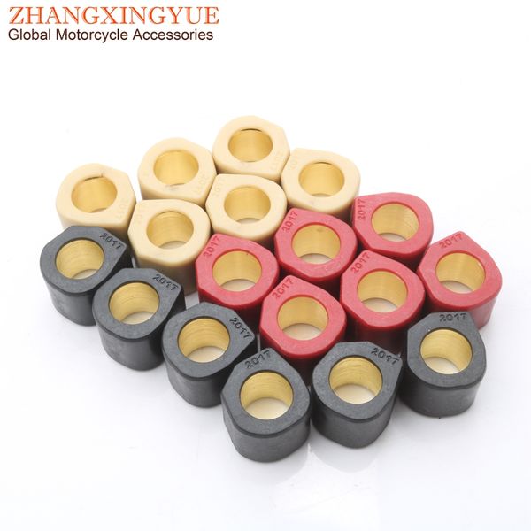 

6pc performance variator roller weights 9gram 11gram 13gram 20x17mm for satelis 125 elyseo jetforce 125