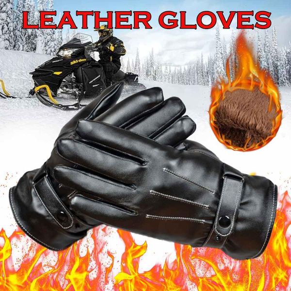 

winter professional outdoor sports ski gloves men waterproof warm gloves snow windproof skiing snowboard
