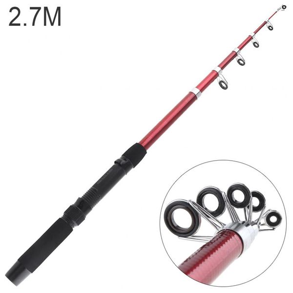 

2.7m sea pole travel sea rock rods glassfiber fishing rod