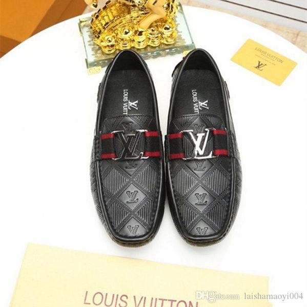 

iduzi italy brand new designers fashion leather dress shoes genuine leather leather shoes eur 38-45, Black