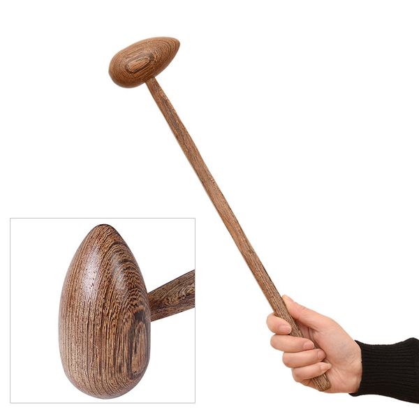 

wenge wooden massage hammering wood hammer leg knocking meridian beating back body massage stress relax multi-function
