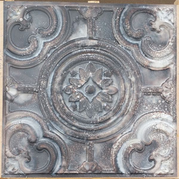 

glue up ceiling tile cafe pub restaurant decor faux tin ceiling panels pl50