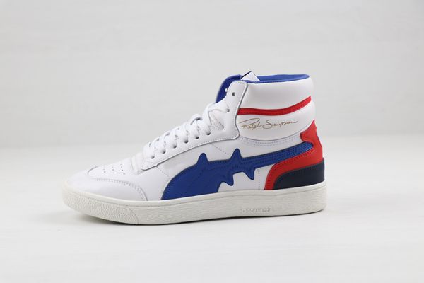 

ralph sampson mid high og shock wedge suede mid sneaker for men running skate sport shoes 40-45