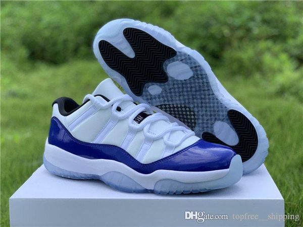 

high air authentic 11 low wmns concord basketball shoes 11s men women white black retro athletic sneakers with box av2187-160