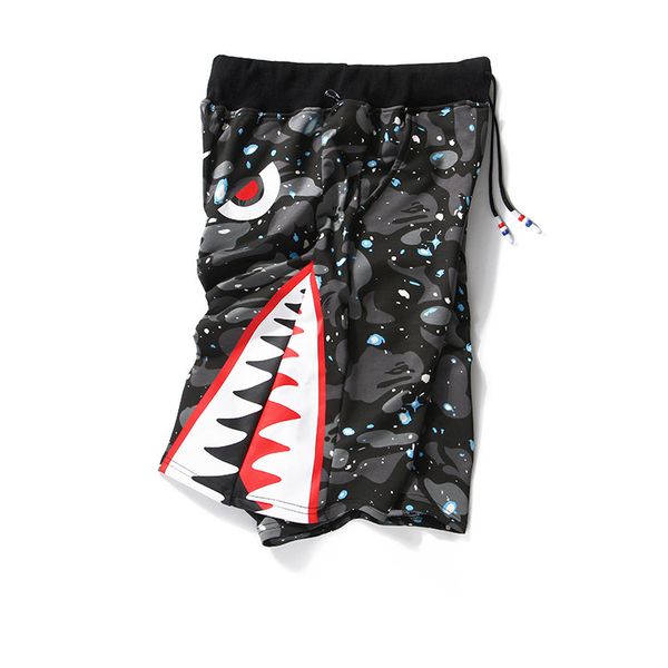 

fashion mens summer shorts with printed 2020 new casual short pants for men plus size clothes yf20496, White;black