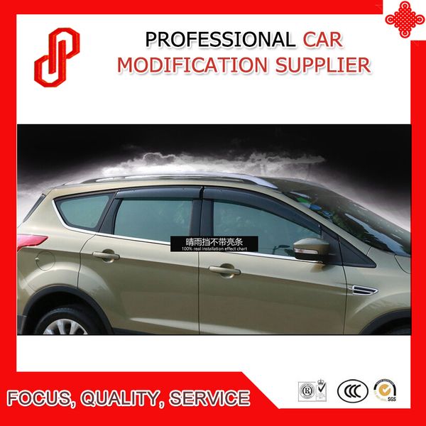 

injection molding trim vent shade rain sun wind deflector window visor for kuga 2013 2014 2015 16 217 2018