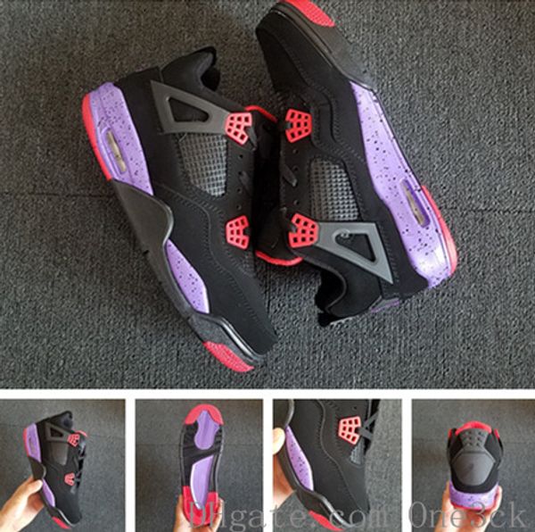 

4s raptors mens and women basketball shoes 4s sneaker shoes with box size 36-47 ing