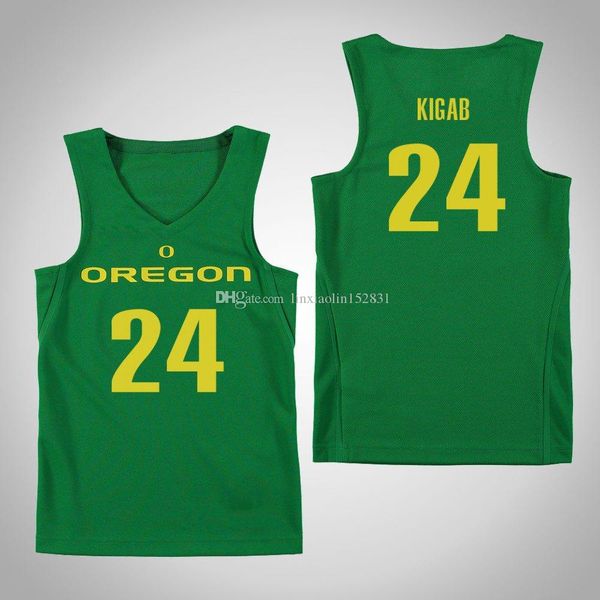 

abu kigab stitched youth oregon ducks payton pritchard luke osborn louis king green college basketball jersey, Black