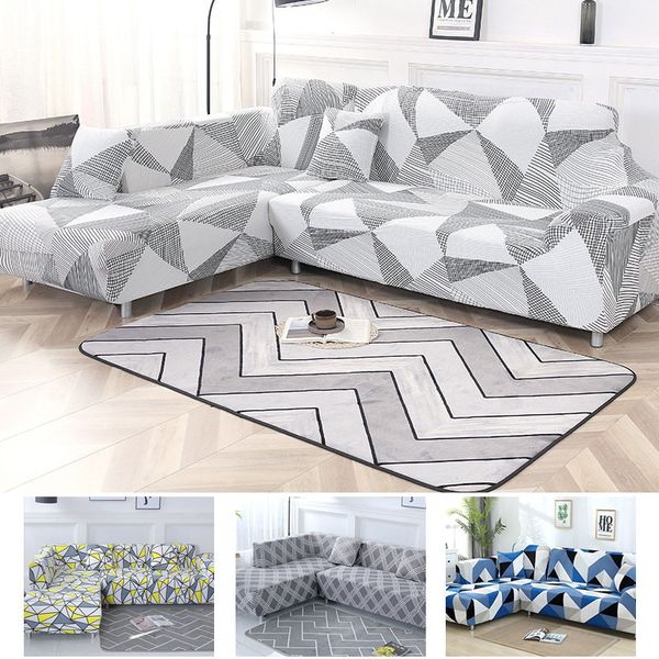 

chair covers grey color sofa cover elastic sectional couch order 2 pieces if l-style corner capa de