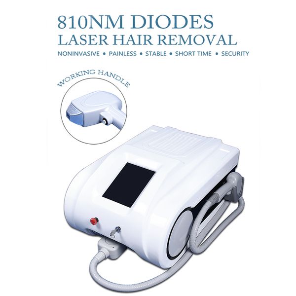 

2020 new design painless 808nm diode laser hair removal/ professional laser hair removal machine ce/dhl, Black