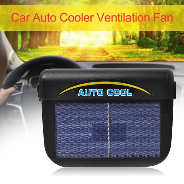 

solar powered car auto window air vent cooling fan ventilation cooler radiator heating & fans