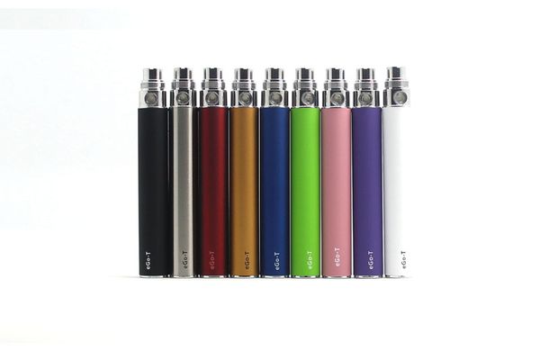

Ego T Battery Vape Pen 650mah 900mah 1100mah 3.6V Voltage 11 Colors Electronic Cigarette 510 Thread for CE4 CE3 Protank
