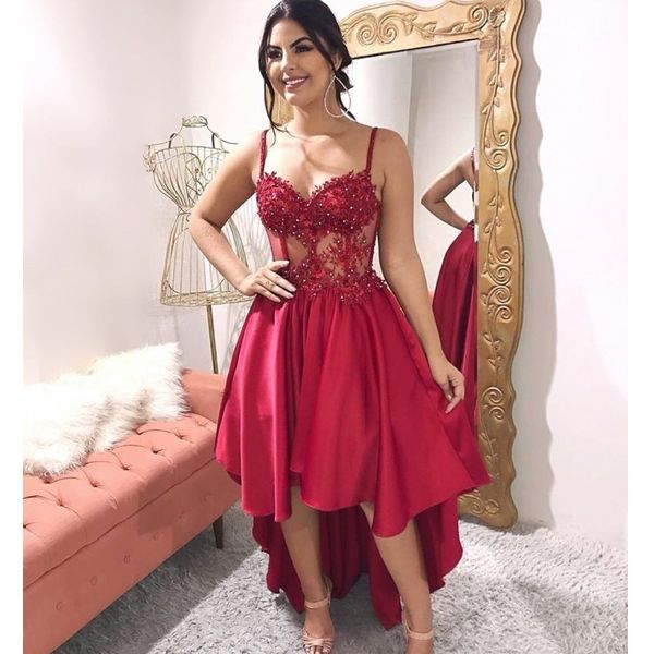 

robe de soiree красный пром вечерние платья короткие, Black