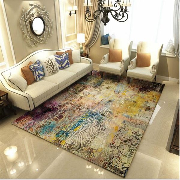 

creative pastoral style modern soft carpet for living room bedroom kid play delicate rug home floor fashion study room mat