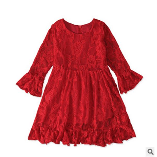 

2-7years kid girls dress gold flower kids dresses for girls princess informal party girls dress tulle vestidos
