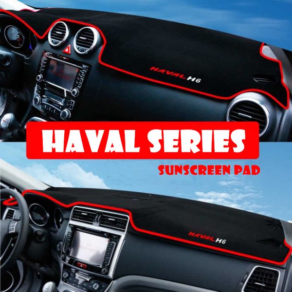 

anti-uv dashboard cover dashmat mat pad car styling sun visor shade carpet for haval h6 h2 h6 sport