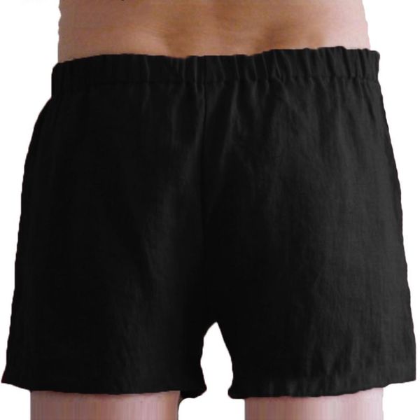 

fashion summer mens beach linen cotton shorts casual pants holiday beach bottoms swim sport men's simple pocket shorts 2019 hot