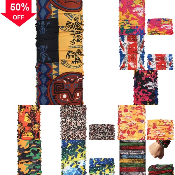 

маска 9smjq gbcep 3d бесшовные велосипедов joker череп скелет бандана шеи шарф army грелка face оголовье шарф магия спорт head tube головной