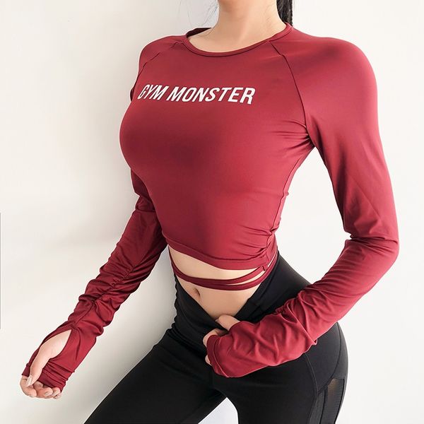 hot sales buy sale best value 2019 Rough Loli Crop Yoga Shirts For Women Long Sleeve Ribbon Crop ... hot sales buy sale best value 2019 Rough Loli Crop Yoga Shirts For Women Long Sleeve Ribbon Crop ...