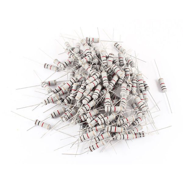 

2w 1k-2m resistance carbon film resistors 30 kinds each 10 total 300pcs