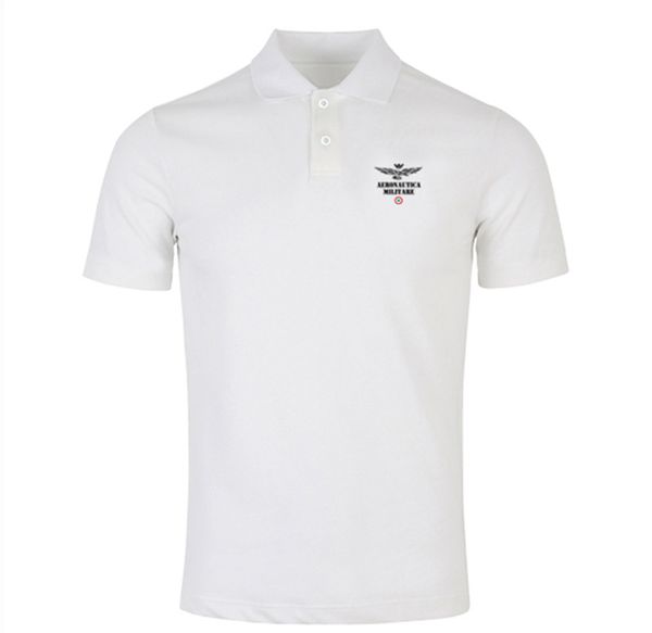 

famous brand men's designer t-shirts fashion casual summer shirts breathable short sleeve cotton tees turndown collar shirts, White;black