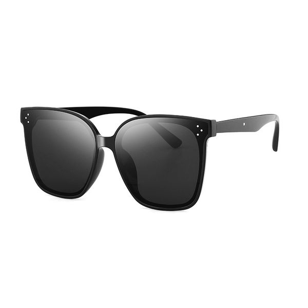 

feishini steampunk flip amphibious women sunglass round steam punk metal oculos coating polarized sunglasses men retro#882, White;black