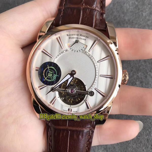 

jb super version tonda 42 yourbillon pfh251-1000100-ha1241 real tourbillon pf510 механический ручной завод запас хода мужские часы розовое з, Slivery;brown