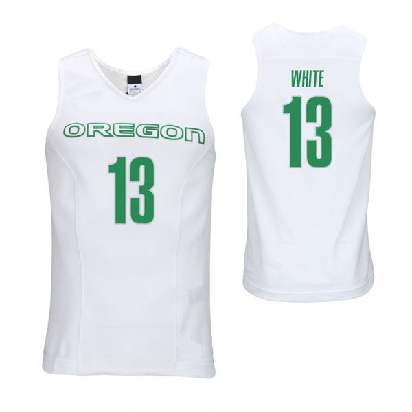 

paul white youth oregon ducks white payton pritchard green will johnson victor bailey jr. stitched college basketball jersey, Black