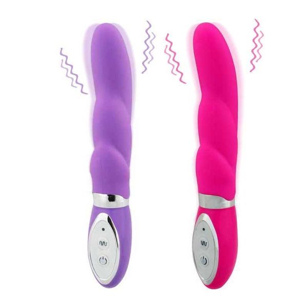 Potenti vibratori per le donne Enorme realistico Dildo in silicone Vibrador Bacchetta magica G Spot Lesbiche Masturbatore Macchina Giocattoli adulti del sesso Y19061302