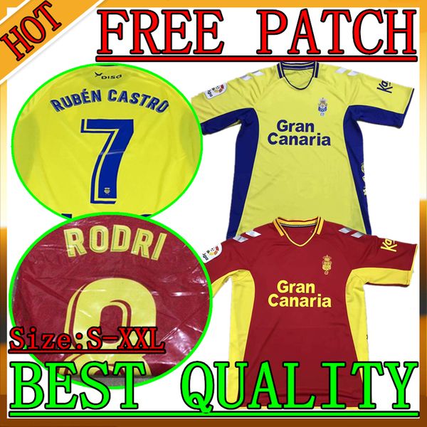 

2019 20 ud la palma new occer jer ey 19 20 la palma home yellow jer ey 19 20 la palma away red football hirt, Black;yellow
