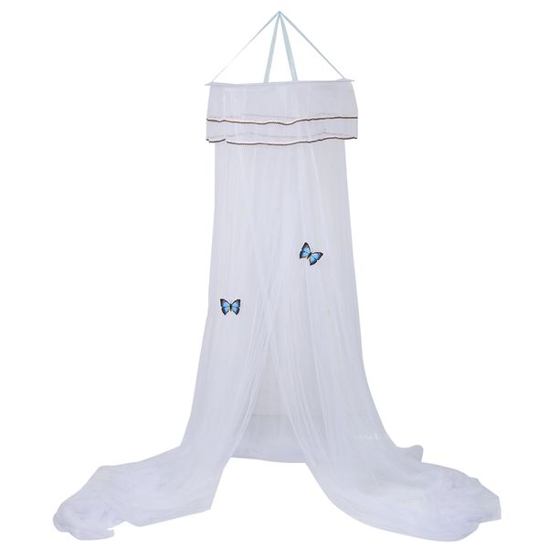 

bed canopy lace mosquito net for girls beds, tent mesh canopies large lace dome curtain drapes home & travel