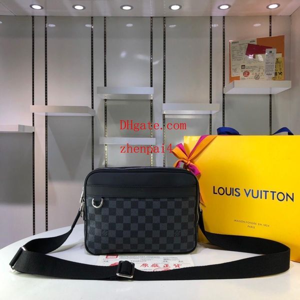 

19ss women handbags purses shoulder crossbody bag chain simple style classic totes women leather shopping messenger bags d-g1, Black