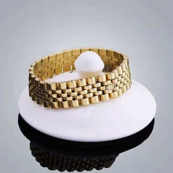 

Beichong Посеребренных ювелирных часы группы корона символ звено цепи браслеты для м