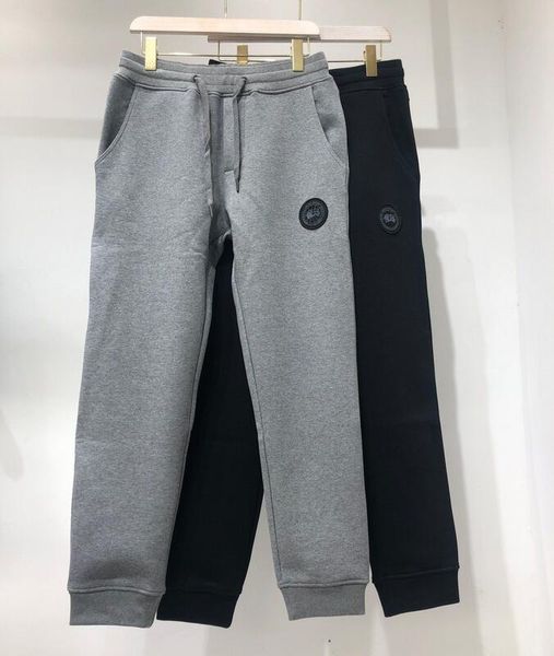 

men's designer pants composite fabric double-layer inner plus velvet thick high-end silver fox velvet windproof warm men and women with, Black