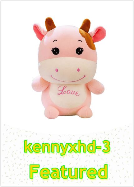 

love cow doll plush toy calf cow doll grab machine doll