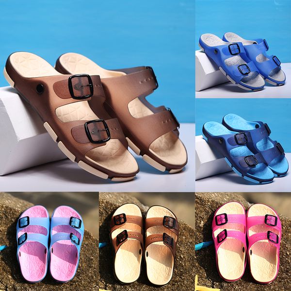 

бренд дизайнерские шлепанцы тапочки легкие резиновые мужчины женщины пара летние пляжные шлепанцы мужские сандалии легкие тапочки нескользящ, Black