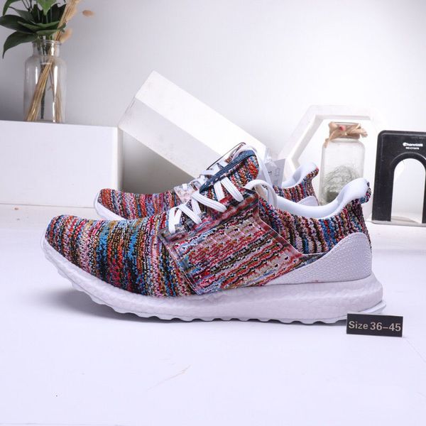 

new ultrab00st 5.0 missoni reupholsters designer brand luxury trainer primeknit runner running sneaker sports shoes for men women