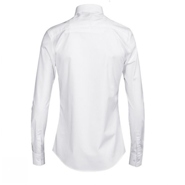 

new mens birds embroidery office work formal shirt white black plus size wedding dress shirts man spring cotton long sleeve top